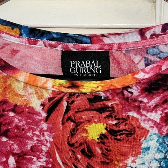 Prabal Gurung 🧑‍🎨 4Target🎯 Tattoo Flower 🌸 🌺 Pow💥er Shirt SOFT & Cool 😎 - Picture 3 of 14